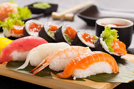 Salmon and Spicy Tuna Inari Sushi (2pcs)
